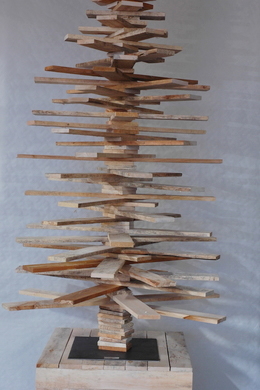 houten-kerstboom-150-cm-pilaar-50cm